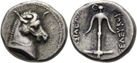 NÖRDLICHE LEVANTE. SELEUKIDEN. Seleukos I. Nikator, 312 - 281 v. Chr. Seleukos I. Nikator, 312 - 281 v. Chr. Drachme ø 16mm (4.13g). ca. 280er Jahre v...