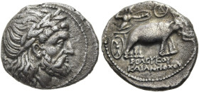 NÖRDLICHE LEVANTE. SELEUKIDEN. Seleukos I. Nikator, 312 - 281 v. Chr. Seleukos I. Nikator, 312 - 281 v. Chr. Drachme ø 17mm (3.35g). ca. 285 - 281 v. ...