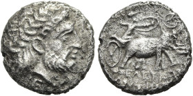 NÖRDLICHE LEVANTE. SELEUKIDEN. Seleukos I. Nikator, 312 - 281 v. Chr. Seleukos I. Nikator, 312 - 281 v. Chr. Hemidrachme ø 12mm (1.38g). ca. 285 - 281...