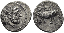 NÖRDLICHE LEVANTE. SELEUKIDEN. Seleukos I. Nikator, 312 - 281 v. Chr. Seleukos I. Nikator, 312 - 281 v. Chr. Obol ø 9mm (0.51g). ca. 285 - 281 v. Chr....