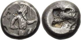 KÖNIGREICH DER ACHÄMENIDEN. Typ IV (spät). Artaxerxes II. - III., ca. 375 - 340 v. Chr. Typ IV (spät). Artaxerxes II. - III., ca. 375 - 340 v. Chr. Si...