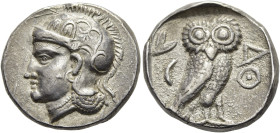NORD-PERSIEN. Andragoras, 3. Jh. v. Chr.(?) Andragoras, 3. Jh. v. Chr.(?) Tetradrachme ø 24mm (17.16g). ca. 260 - 250 v. Chr.(?). Vs.: Kopf der Athena...