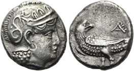 NORD-PERSIEN. Andragoras, 3. Jh. v. Chr. Andragoras, 3. Jh. v. Chr. Drachme ø 15mm (3.15g). ca. 260 - 250 v. Chr. Mzst.Hekatompylos(?). Vs.: Kopf der ...