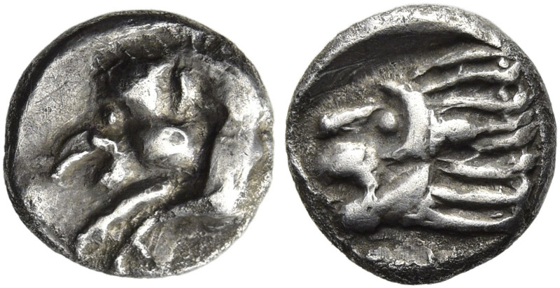 NORD-PERSIEN. Andragoras, 3. Jh. v. Chr.(?) Andragoras, 3. Jh. v. Chr.(?) Obol ø...