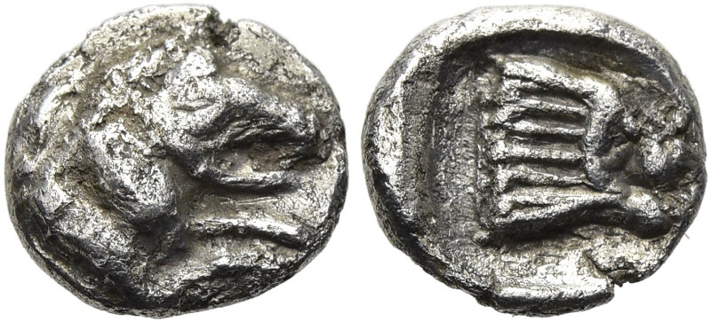 NORD-PERSIEN. Andragoras, 3. Jh. v. Chr.(?) Andragoras, 3. Jh. v. Chr.(?) Obol ø...