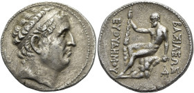 KÖNIGREICH BAKTRIEN. Euthydemos I., ca. 225 - 200 v. Chr. Euthydemos I., ca. 225 - 200 v. Chr. Tetradrachme ø 29mm (16.28g). ca. 225 - 208 v. Chr. Vs....