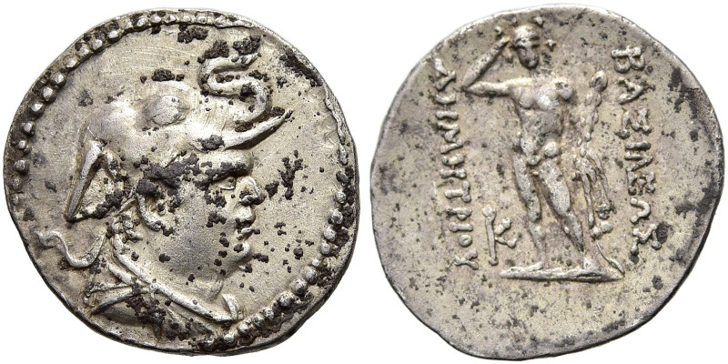 KÖNIGREICH BAKTRIEN. Demetrios I., ca. 200 - 190 v. Chr. Demetrios I., ca. 200 -...
