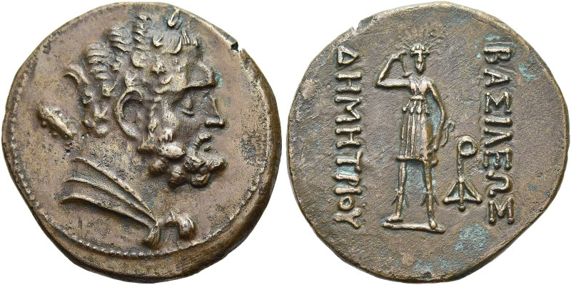 KÖNIGREICH BAKTRIEN. Demetrios I., ca. 200 - 190 v. Chr. Demetrios I., ca. 200 -...