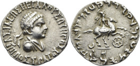 KÖNIGREICH BAKTRIEN. Hippostratos Megas Soter, ca. 65 - 55 v. Chr. Hippostratos Megas Soter, ca. 65 - 55 v. Chr. Tetradrachme im indischen Gewichtssta...