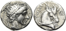 NÖRDLICHE LEVANTE. SELEUKIDEN. Antiochos I. Soter, 281 - 261 v. Chr. Antiochos I. Soter, 281 - 261 v. Chr. Drachme ø 15mm (4.10g). Mzst.Aï Khanoum. Vs...