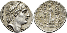 NÖRDLICHE LEVANTE. SELEUKIDEN. Antiochos VII. Euergetes, 138 - 129 v. Chr. Antiochos VII. Euergetes, 138 - 129 v. Chr. Tetradrachme ø 29mm (16.74g). M...