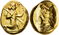 KÖNIGREICH DER ACHÄMENIDEN. Artaxerxes I. - Dareios III, 450 - 330 v. Chr. Artaxerxes I. - Dareios III, 450 - 330 v. Chr. Dareike (Typ IIIb spät) ø 17...