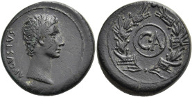 PROVINZ ASIA. Augustus, 27 v. Chr. - 14 n. Chr. Augustus, 27 v. Chr. - 14 n. Chr. ø 27mm (12.87g). ca. 25 v. Chr. Mzst.unbestimmt. Vs.: AVGVSTVS, Kopf...