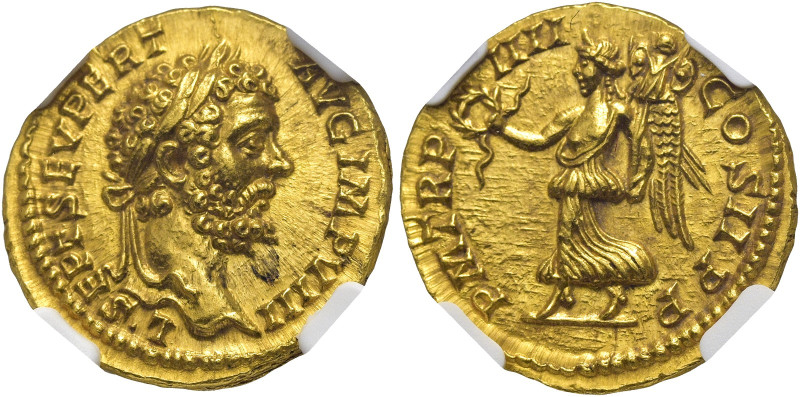 Septimius Severus, 193 - 211 n. Chr. Septimius Severus, 193 - 211 n. Chr. Aureus...