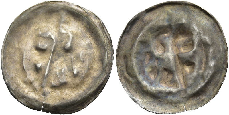 ANHALT. Georg I., 1405 - 1471. Georg I., 1405 - 1471. Hohlpfennig (0.30g). o.J.,...