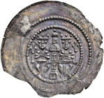 HOHNSTEIN. Dietrich III., 1286 - 1309, und Heinrich III., 1286 - 1305. Dietrich III., 1286 - 1309, und Heinrich III., 1286 - 1305. Brakteat (0.57g). o...