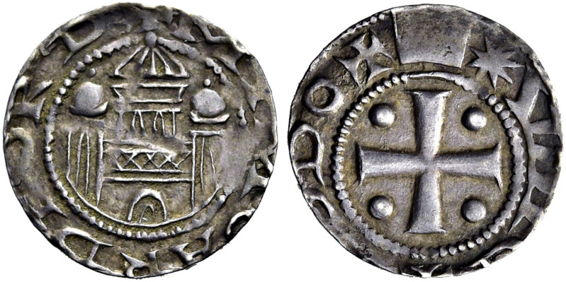 MÜNSTER, Bistum. Anonym, 1075 - 1195. Anonym, 1075 - 1195. Denar (1.54g). o.J., ...