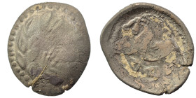 EASTERN EUROPE. Dacia. 2nd century BC. "Tetradrachm" (silver, 8.29 g, 28 mm), "Schnabelpferd" type. Stylized laureate head of Zeus right. Rev. Stylize...