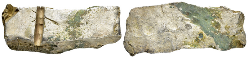 JUDAEA.(Circa 13th-5th century BC).Cut AR Hacksilver Dishekel.

Condition : Good...