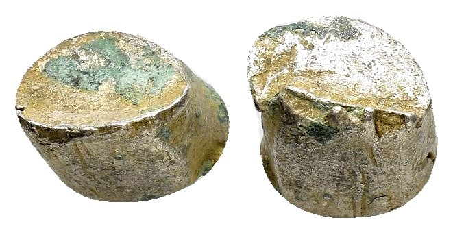JUDAEA.(Circa 13th-5th century BC).Cut AR Hacksilver Dishekel.

Condition : Good...