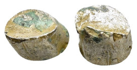 JUDAEA.(Circa 13th-5th century BC).Cut AR Hacksilver Dishekel.

Condition : Good very fine.

Weight : 5.34 gr
Diameter : 10 mm