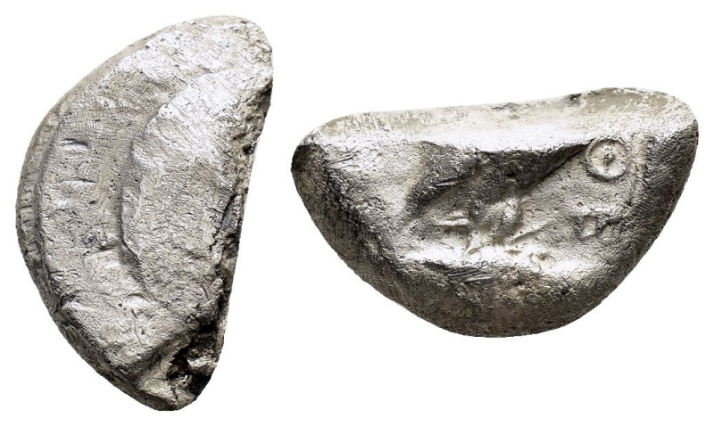ATTICA.Athens.(Circa 475-454 BC). Cut AR Tetradrachm Fragment. 

Condition : Goo...