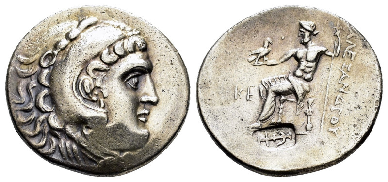 KINGS of MACEDON. Alexander III The Great.(336-323 BC).Perge.Tetradrachm. 

Obv ...