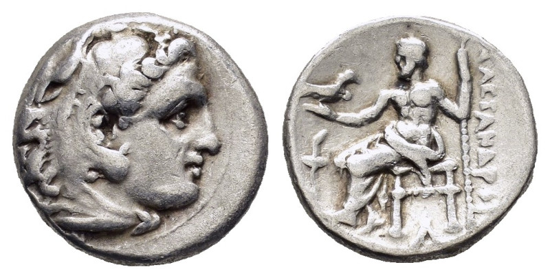 KINGS of MACEDON. Alexander III The Great.(336-323 BC). Drachm. Sardes.

Obv : H...