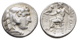 KINGS of MACEDON. Alexander III The Great.(336-323 BC).Drachm.

Condition : Good very fine.

Weight : 4.33 gr
Diameter : 18 mm