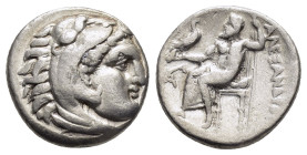 KINGS of MACEDON. Alexander III The Great.(336-323 BC). Drachm. 

Condition : Good very fine.

Weight : 4.25 gr
Diameter : 16 mm