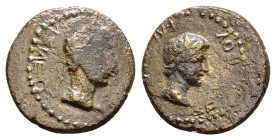 KINGS of THRACE. Rhoemetalkes I with Augustus (Circa 11 BC-AD 12). Ae. 

Condition : Good very fine.

Weight : 4.45 gr
Diameter : 19 mm