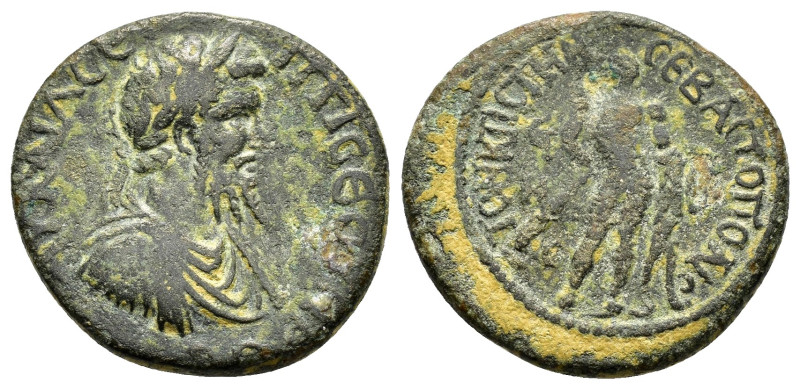 PONTOS. Sebastopolis-Heracleopolis. Septimius Severus (193-211). Ae. 

Obv : Lau...