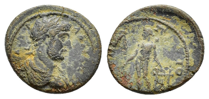 PHRYGIA. Palaeobeudus. Hadrian (117-138). Ae.

Obv : ΑΥ ΚΑΙ ΤΡΑ ΑΔΡΙΑΝΟϹ.
Laurea...