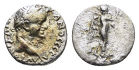 CAPPADOCIA.Caesarea.Vespasian.(69-79).Hemidrachm.

Obv : ΑΥΤΟΚΡ ΚΑΙϹΑΡ ΟΥƐϹΠΑϹΙΑΝΟϹ ϹƐΒΑ.
Laureate head of Vespasian, right.

Rev : Nike advancing rig...