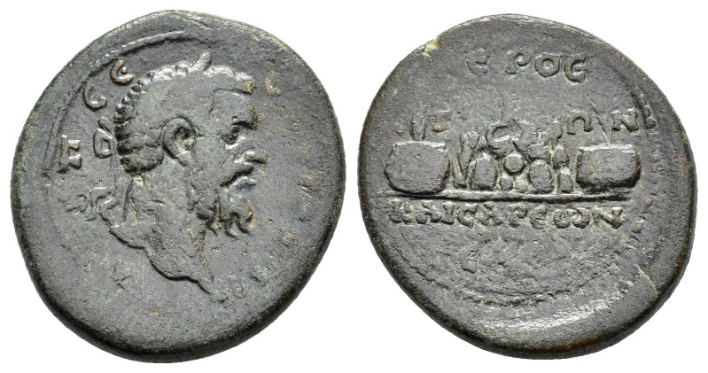 CAPPADOCIA. Caesarea. Septimius Severus (193-211). Ae. 

Condition : Good very f...