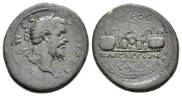 CAPPADOCIA. Caesarea. Septimius Severus (193-211). Ae. 

Condition : Good very fine.

Weight : 15.02 gr
Diameter : 27 mm