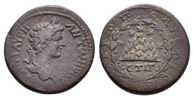 CAPPADOCIA. Caesarea. Caracalla (198-217). Ae. 

Condition : Good very fine.

Weight : 14.60 gr
Diameter :29 mm
