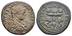 CILICIA. Anazarbus. Elagabalus (218-222). Ae.

Condition : Good very fine.

Weight : 16.79 gr
Diameter : 28 mm
