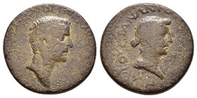CILICIA. Augusta. Tiberius, with Julia Augusta (Livia).(14-37).Ae.

Obv : TIBERIOΣ KAIΣAP ΘEOY ΣEBAΣTOY YIOΣ ΣEBAΣTOΣ.
Bare head of Tiberius to right....
