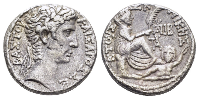 SYRIA. Seleucis and Pieria.Antioch. Augustus.(27 BC-14 AD). Tetradrachm.

Obv : ...