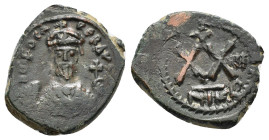 PHOCAS (602-610). Half Follis. Nicomedia.

Condition : Good very fine.

Weight : 6.10 gr
Diameter : 20 mm