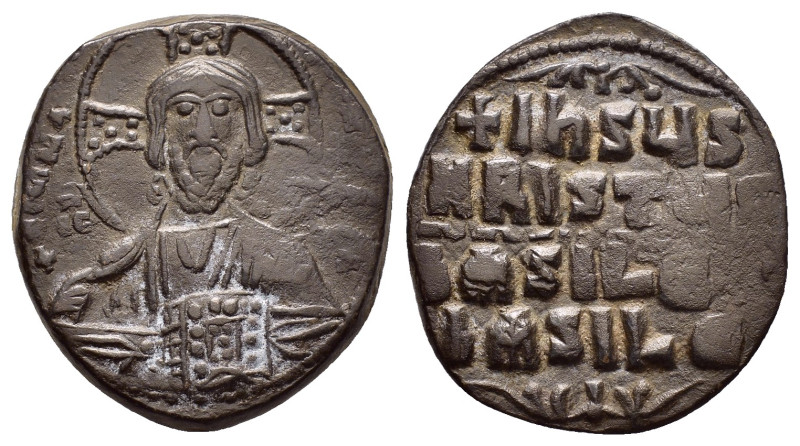 ANONYMOUS FOLLES.Class A3.Attributed to Basil II & Constantine VIII.(976-1025).C...