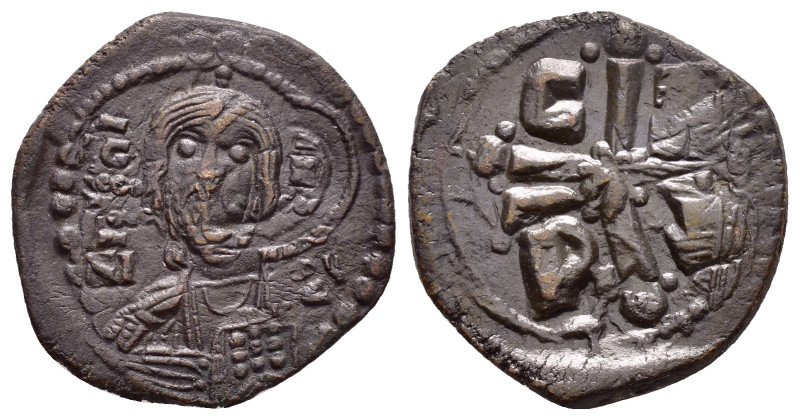 ROMANUS IV.(1068-1071).Constantinople.Follis.

Obv : IC XC NI KA.
Facing bust of...