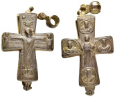 BYZANTINE EMPIRE.Bronze Cross.(8th-10th century).Ae.

Condition : Good very fine.

Weight : 82.56 gr
Diameter : 110 mm