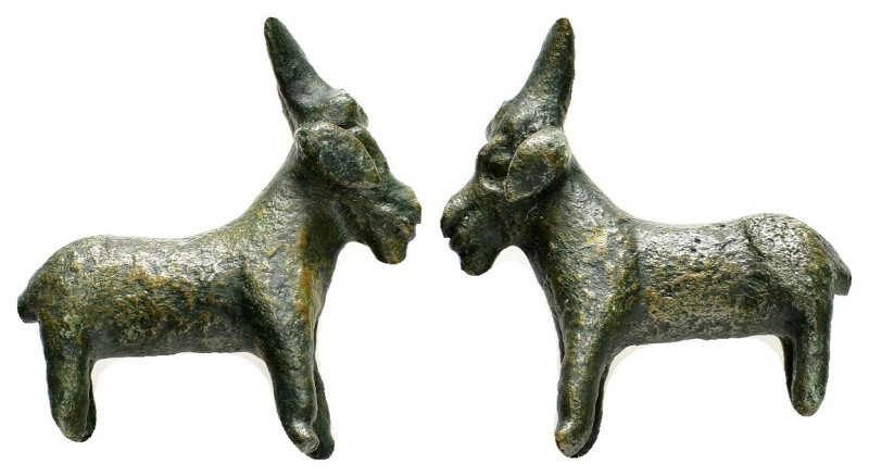 ANCIENT ROMAN BRONZE GOAT STATUETTE.(1st-2nd century).Ae.

Condition : Good very...