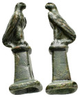 ANCIENT ROMAN BRONZE EAGLE STATUETTE.(1st-2nd century).Ae.

Condition : Good very fine.

Weight : 59.41 gr
Diameter : 65 mm