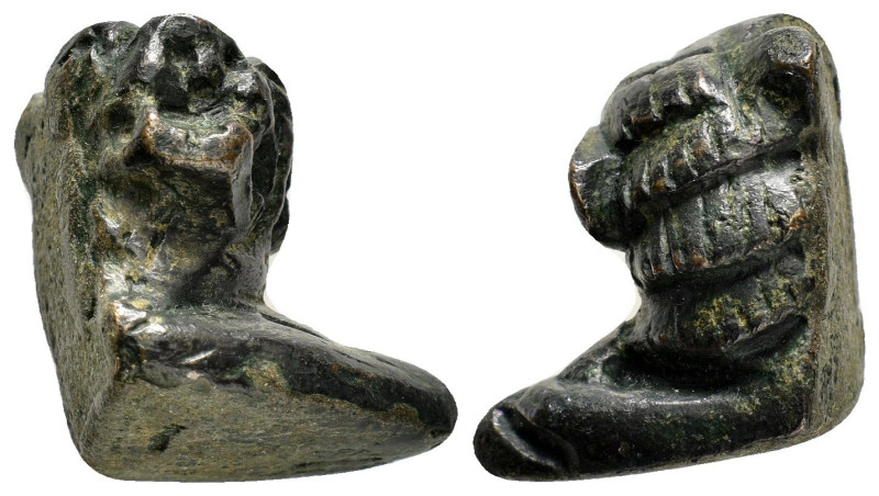 ANCIENT ROMAN BRONZE APPLIQUE.(1st- 3rd Century).Ae.

Condition : Good very fine...