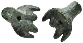 ANCIENT ROMAN BRONZE FIGURINE.(1st- 3rd century).Ae.

Condition : Good very fine.

Weight : 16.65 gr
Diameter : 26 mm