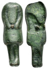 ANCIENT ROMAN BRONZE FIGURINE.(1st- 3rd century).Ae.

Condition : Good very fine.

Weight : 30.44 gr
Diameter : 52 mm