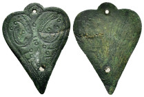 ANCIENT BYZANTINE BRONZE AMULET.(11th-15th).Ae.

Condition : Good very fine.

Weight : 5.18 gr
Diameter : 45 mm